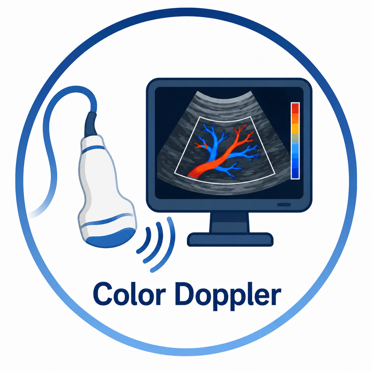 Color Doppler icon
